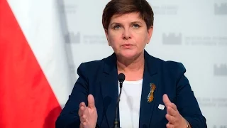 Konferencja premier Beaty Szydło po nieformalnym szczycie UE w Bratysławie