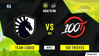 Team Liquid vs 100 Thieves [Map 1, Mirage] BO3 | ESL One: Road to Rio