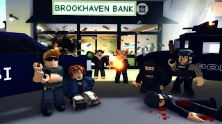 ROBLOX Brookhaven 🏡RP - FUNNY MOMENTS (FBI 1 - Robbery)