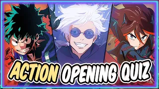 ACTION OPENING QUIZ [Super Easy - Super Hard] | 50 Openings