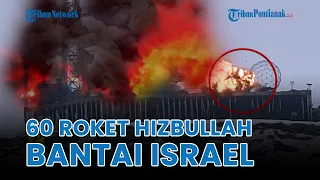 ®️🔴 Tak Beri Ampun❗ 60 Roket Hizbullah Hantam Israel, Sasar Brigade Golani yang Sedang Berlatih