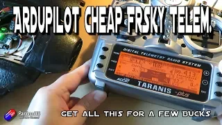 Cheap ArduPilot Telemetry on OpenTX Radios Using Yaapu LUA Script