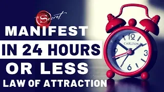 100% RESULT ✅ How To MANIFEST ANYTHING IN 24 HOURS Law of Attraction Instant Manifestation Technique