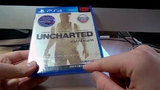 Мыльное кинцо для Ps4 / Uncharted 4 Early Unboxing