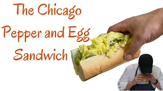 Pepper and Egg Sandwich | The Chicago Style Egg Sandwich Recipe