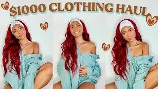 prepping for spring...a $1,000 TRY-ON HAUL (WHITE FOX BOUTIQUE w/ discount code)