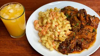 Let’s Cook With Me || Stewed Chicken and Pasta Salad || TERRI-ANN’S KITCHEN