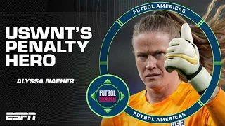 USWNT’s Alyssa Naeher on her penalty heroics & W Gold Cup final vs. Brazil | ESPN FC