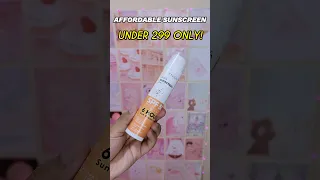 Affordable Sunscreen for all skin types ✨️#shorts #youtubeshorts #ashortaday #skincare #sunscreen