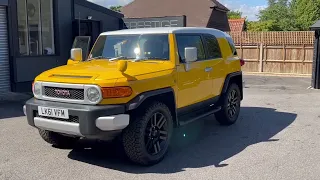 Toyota FJ Cruiser Right Hand Drive