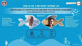 Sustainability Certification & New Fish Welfare Standards | FIAPO & Friends of the Sea