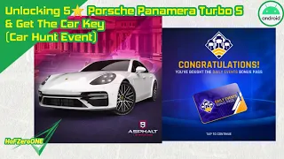 Buy a DailyEventPass to unlocking5*PorschePanameraTurboS&GetTheCarKey | CarHunt | Asphalt 9: Legends