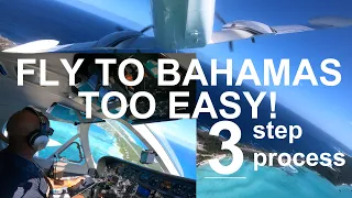 Fly to the Bahamas 2023 (3-Step Process, too easy!) MYGF Grand Bahama 4K