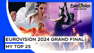 Eurovision 2024 🇸🇪 | Grand Final - My Top 25 | After The Show