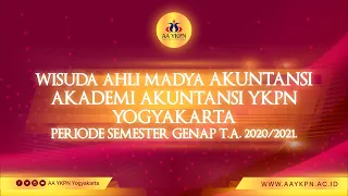 Wisuda Ahli Madya Akademi Akuntansi YKPN Semester Genap T A 2020 2021