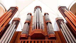 There is a 32' BOMBARDE on this 2 Manual Organ! - Paul Fey Organ Demonstration St Peter Waltrop (DE)