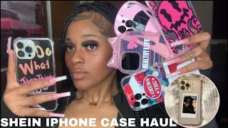 NEWEST CASES FROM SHEIN🔥😍| IPHONE 13 PRO MAX TRY ON HAUL🤭| DestinyChanel🫶🏽