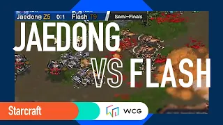 [WCG 2010 GF] Starcraft Semi Final Set 2 - Jaedong vs Flash (Eng)