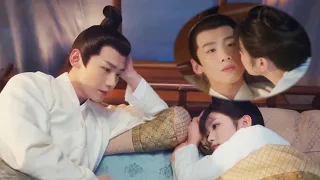 Master slept with Li Wei,Li Wei kissed him good night,Master almost couldn't help but rushed over!