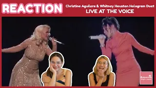 THAI REACTION Christina Aguilera, Whitney Houston [Hologram Duet] | I Have Nothing & I'm Every Woman