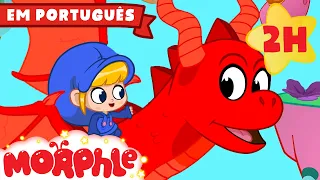 Morphle Viaja no Tempo! | 2 HORAS DO MORPHLE BRASIL! | Morphle em Português | Desenhos Animados