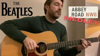 The Beatles - Abbey Road Medley (Golden Slumbers/Carry That Weight/The End) fingerstyle guitar cover