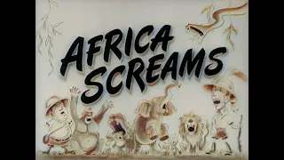 AFRICA SCREAMS (1949) Trailer - COLORIZED