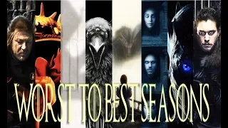 Ranking All 8 Seasons of Game of Thrones