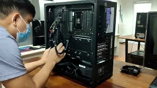 PC Cable Management ft. CoolerMaster (Time-lapse) | PCCM-1