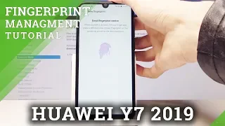 Set Up Fingerprint on HUAWEI Y7 2019 - Add Fingerprint Lock