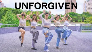 [KPOP IN PUBLIC] LE SSERAFIM (르세라핌) - UNFORGIVEN _ Dance Cover from TAIWAN