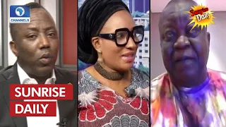 Sowore On ANAP Poll, NNPP’s Quest For Presidency, Edo Train Attack Update |Sunrise Daily