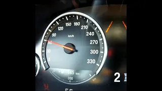 Разгон до 300 км/ч на BMW M4