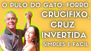 O pulo do gato: Crucifixo (Cruz invertida). simples e fácil. Prof. Robsom Marques e Luannah  Mickye.