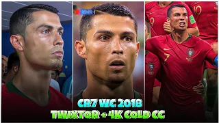 Cristiano Ronaldo World Cup 2018 - Best 4k Clips + Cold CC High Quality For Editing🤙💥 #part43