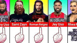 WWE The Bloodline All Members & WWE The Judgment Day All Members