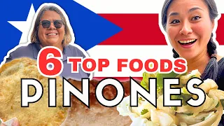 6 TOP PUERTO RICAN FOODS OF PINONES | Puerto Rico FOOD TOUR