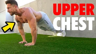 Upper Chest Workout At Home (ZERO EQUIPMENT NEEDED!)