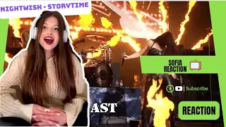 Girl's reaction | NIGHTWISH   Storytime OFFICIAL LIVE VIDEO