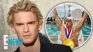 Cody Simpson Celebrates After Qualifying for 2021 Olympic Trials | E! News
