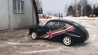 GAZ M20 Pobeda tuning swap 4wd 4G63 turbo tuning 550 hp