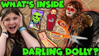 What's Inside Darling Dolly? Cutting Open Haunted Creepy Animatronic (Skit)