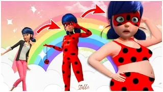 Miraculous Ladybug get fatter and fatter Cat Noir cheating  - paper dolls story