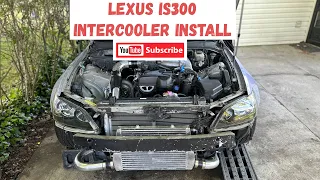 Lexus Is300 2jznat Intercooler pipe install