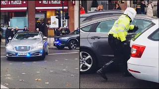 "YOU LISTEN NEXT TIME!" - London Met Police SEG Escort Polish PM Mateusz Morawiecki