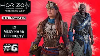 HORIZON FORBIDDEN WEST Very Hard Part 6 PS5 Walkthrough Gameplay (Full Game) Lets Play