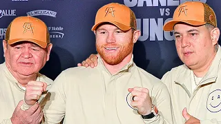 Canelo promises to KO Jaime Munguia under 8 rounds at Grand Arrival!