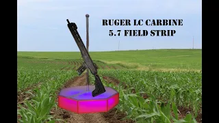 Ruger LC Carbine 5.7 Simple Field Strip and Reassembly.