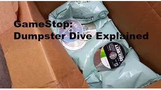 GameStop Dumpster Dive Explained