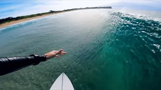 POV SURFING WINTER WALLS! (AIRS & TURNS)